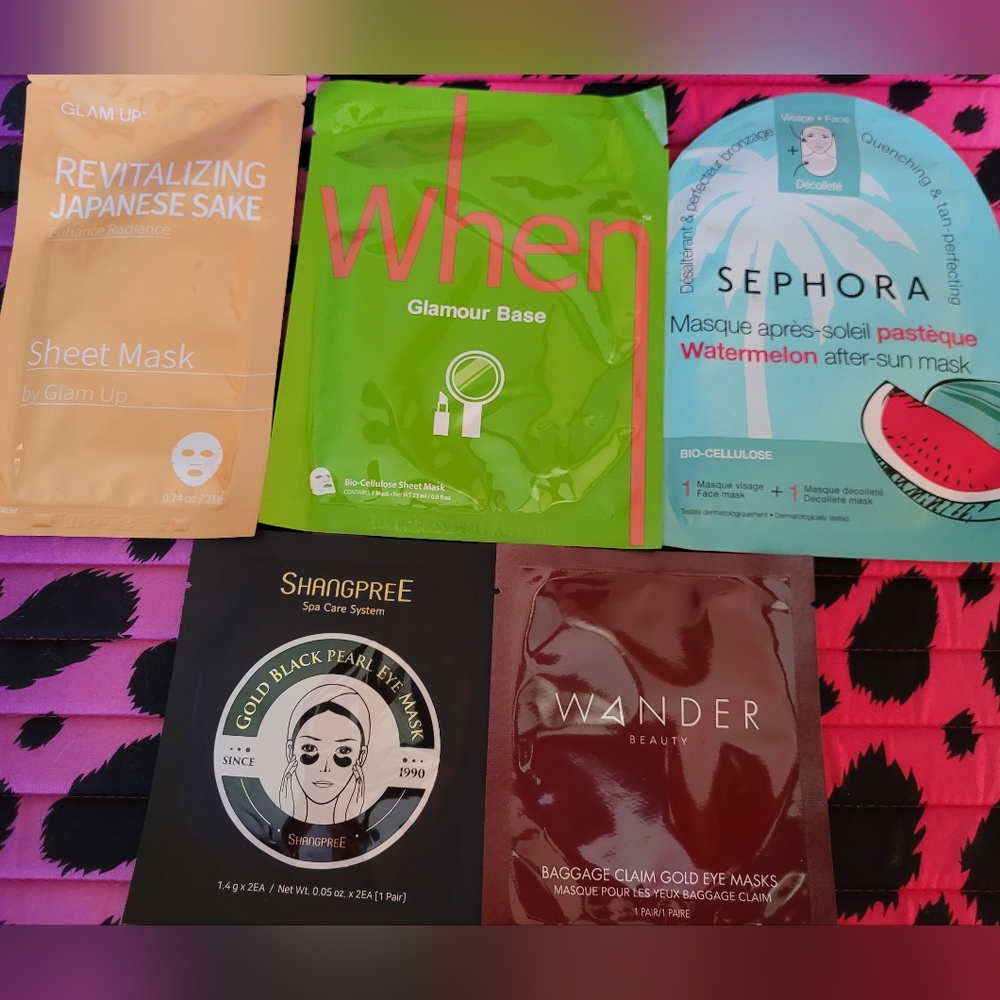 face masks 4 eye masks